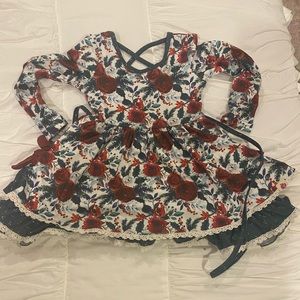 Cheeky Plum 3T winter dress